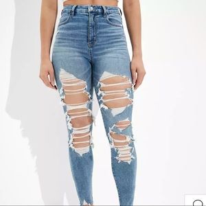 American Eagle High Rise Curvy Size 8 Never Worn